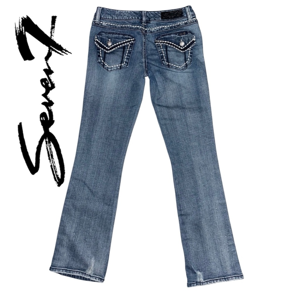Vintage Y2k Seven 7 low rise boot cut jeans